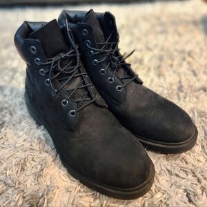 Black Timberlands Waterproof size 10.5 Mens
